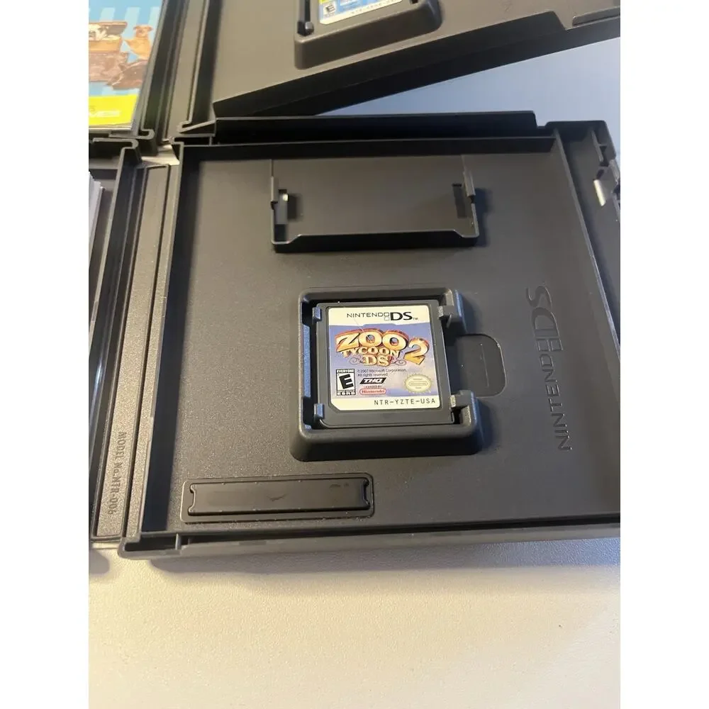 Nintendo DS Game Lot 3 Games Complete CIB Hotel For Dog Zoo Tycoon Marine Rescue